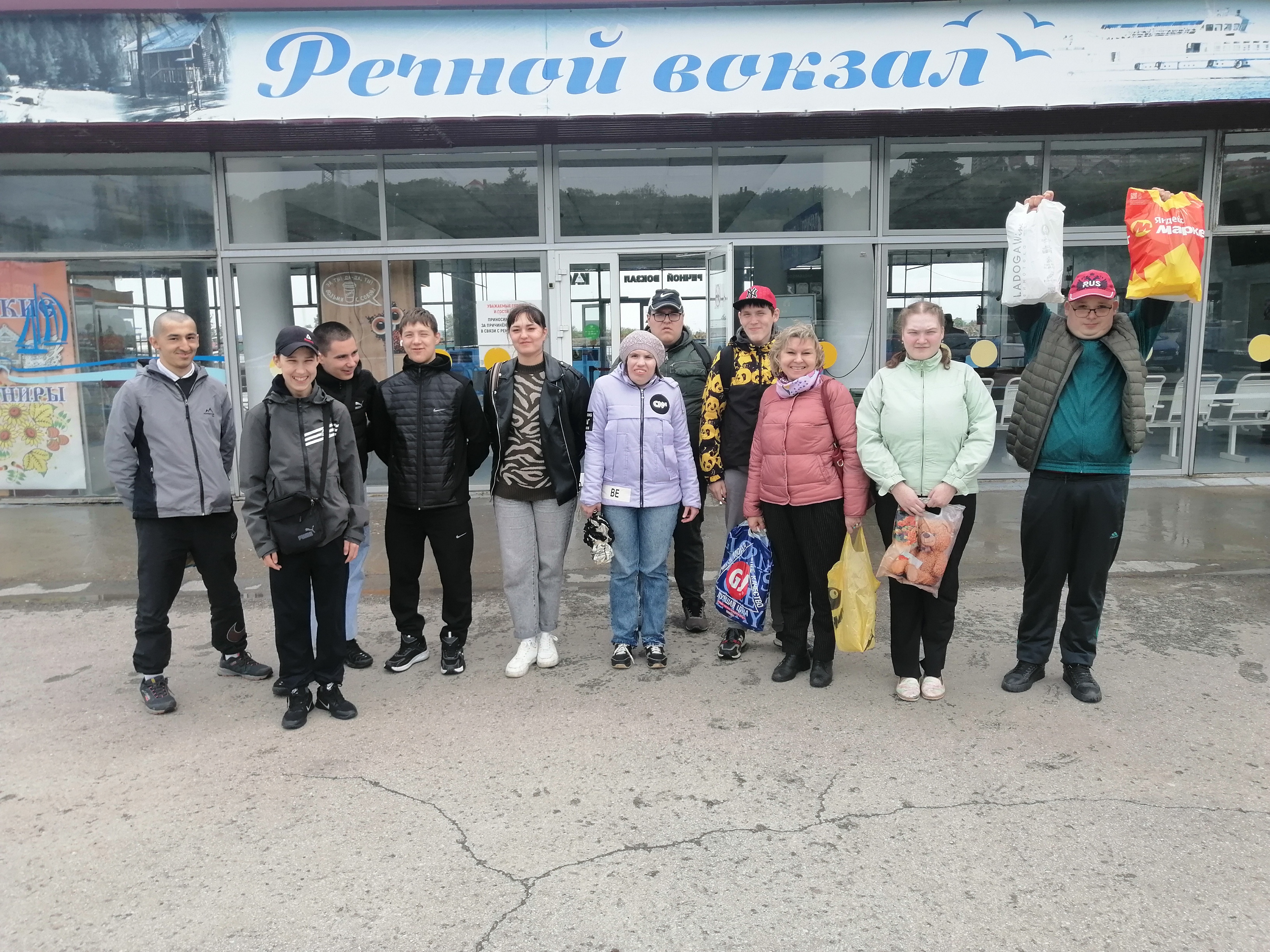 Прогулка на теплоходе по Волге.